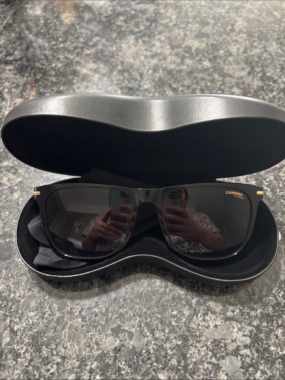 Carrera Sunglasses with Gold Accents (unisex)
